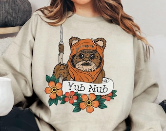 Retro Star Wars Ewok Yub Nub Shirt: Galaxy's Edge Tee