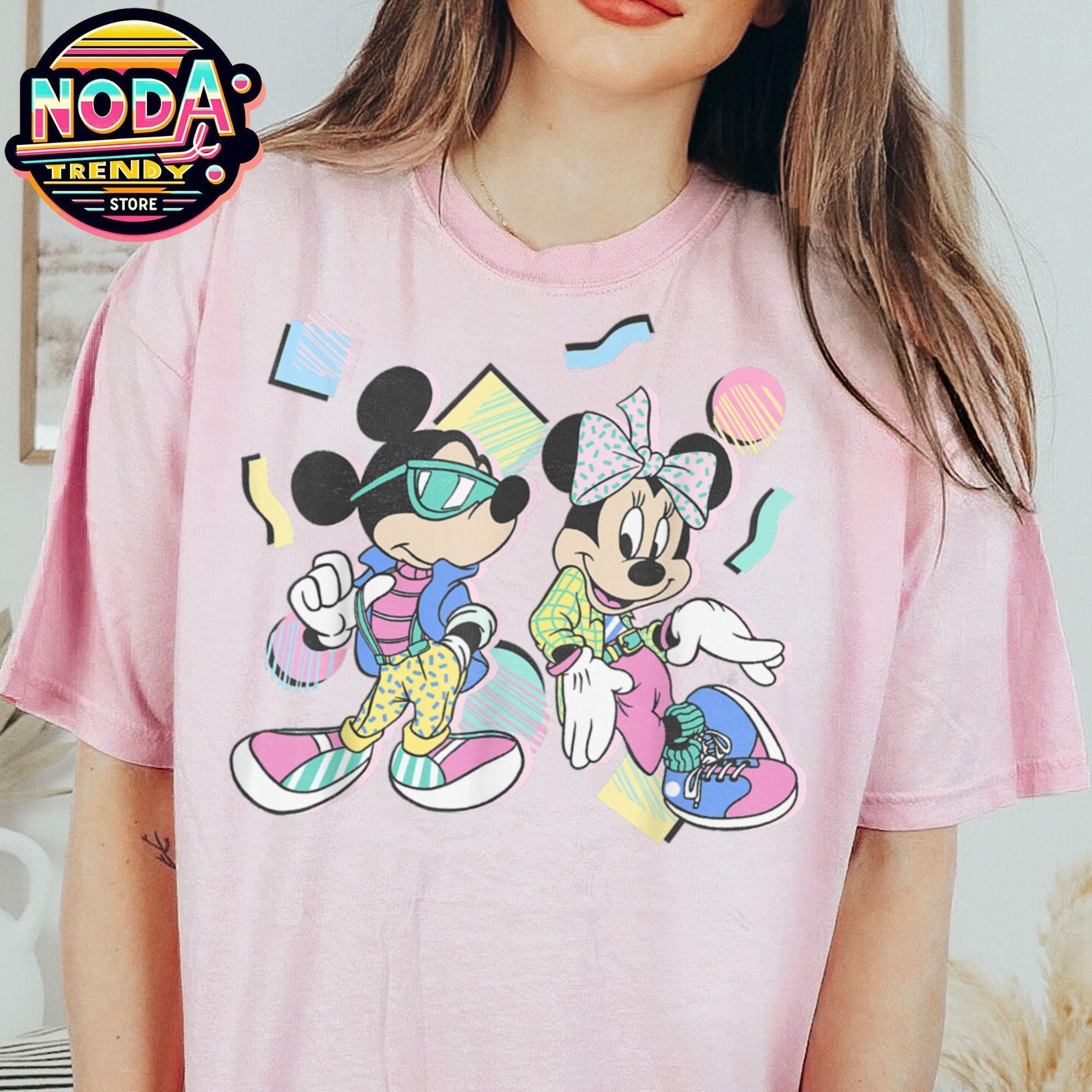 Retro 90S Disney Mickey Minnie Summer Vibes Shirt, Walt Disney