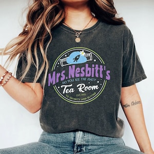 Retro Disney Toy Story Mrs. Nesbitt’S Tea House Shirt, Buzz Lightyear Bo Peep T-shirt, Walt Disney World, Disneyland Vacation Tee image 1