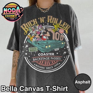 Disney Mickey And Friends Rock N Roller Coaster Shirt, Disneyland Universal Hollywood Studios Tshirt, Disney World Shirt, Disneyland Trip
