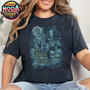 Retro The Haunted Mansion Shirt, Hitchhiking Ghosts Leota Tshirt, Disney Halloween, Mickey&#39;S Not So Scary Party, Disneyland Vacation