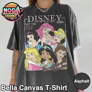 Retro Disney Princess Group Shirt, Cinderella Snow White Ariel Belle Rapunzel Tshirt, Disneyland Trip Girls Group Shirts, Magic Kingdom tee