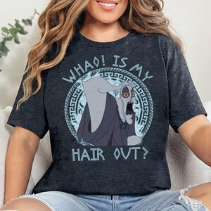 Retro Disney Hercules Hades Villains Shirt, Whao! Is My Hair Out T-shirt, Disney Villains, Walt Disney World, Disneyland Vacation Tee image 4