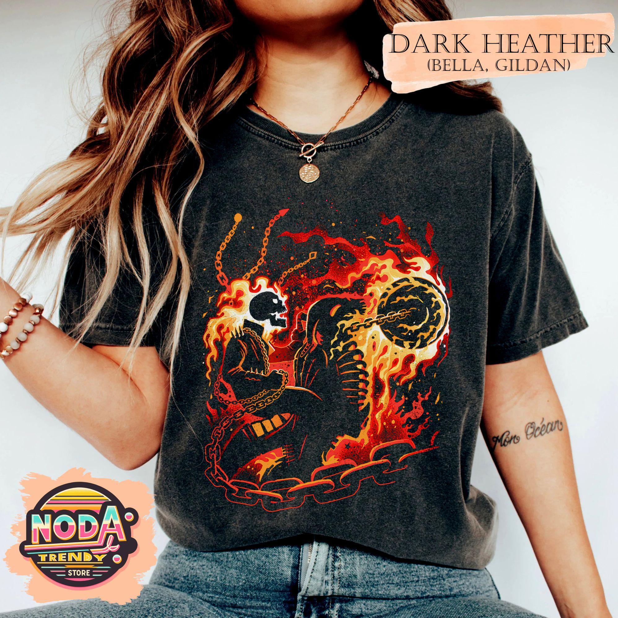 Ghost rider t shirt - Etsy 日本