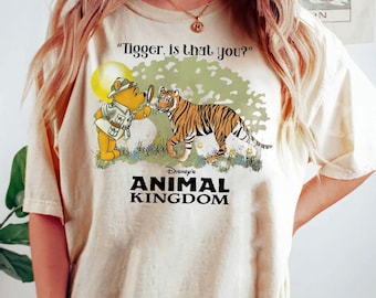 Funny Retro Winnie The Pooh Shirt, Tigger Is That You Animal Kingdom T-shirt, Disneyland Adventure Park, Disneyland Vacation Tee