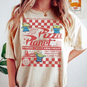 Pizza Planet Toy Story Shirt, Disney Toy Story Alien T-shirt, Toy Story Family Shirts, Disney Group Tee, Pizza Lover Shirt, Disneyland Trip