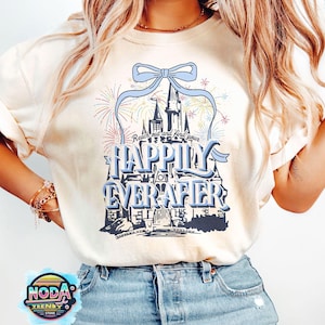 Reach Out And Find Your Happily Ever After Shirt, Disney Theme Park Shirt, Disney Coquette Bow Shirt, Disney Shirt, Disney Fireworks Shirt