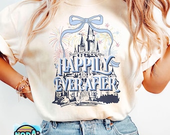 Reach Out And Find Your Happily Ever After Shirt, Disney Theme Park Shirt, Disney Coquette Bow Shirt, Disney Shirt, Disney Fireworks Shirt