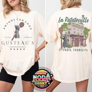 Ratatouille Comfort Colors Shirt: Remy, Paris, France