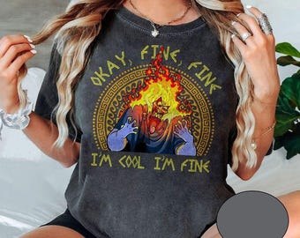 Camiseta retro con meme de Hades, camiseta de villanos de Hércules de Disney