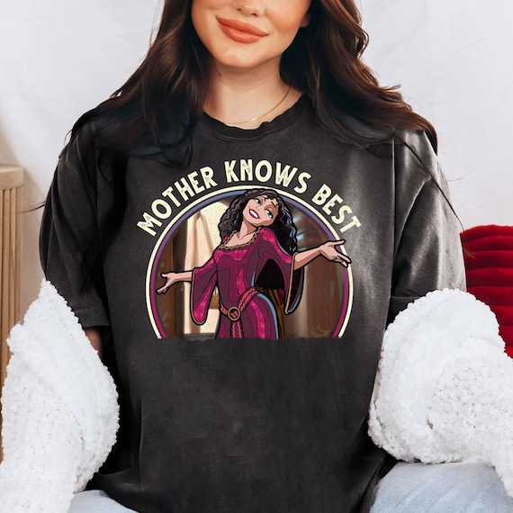 Retro Disney Tangled Mother Gothel Shirt, Mother Knows Best T