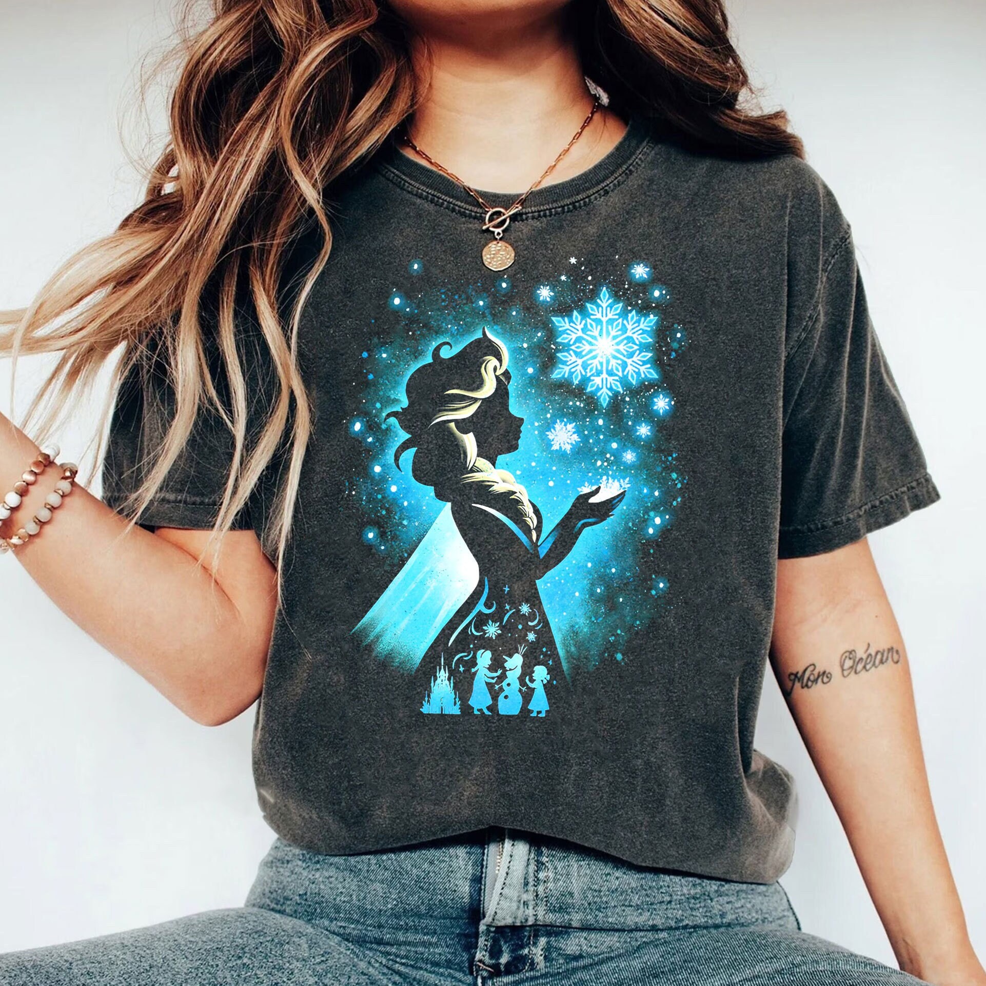 Adult Frozen Shirt Etsy Denmark