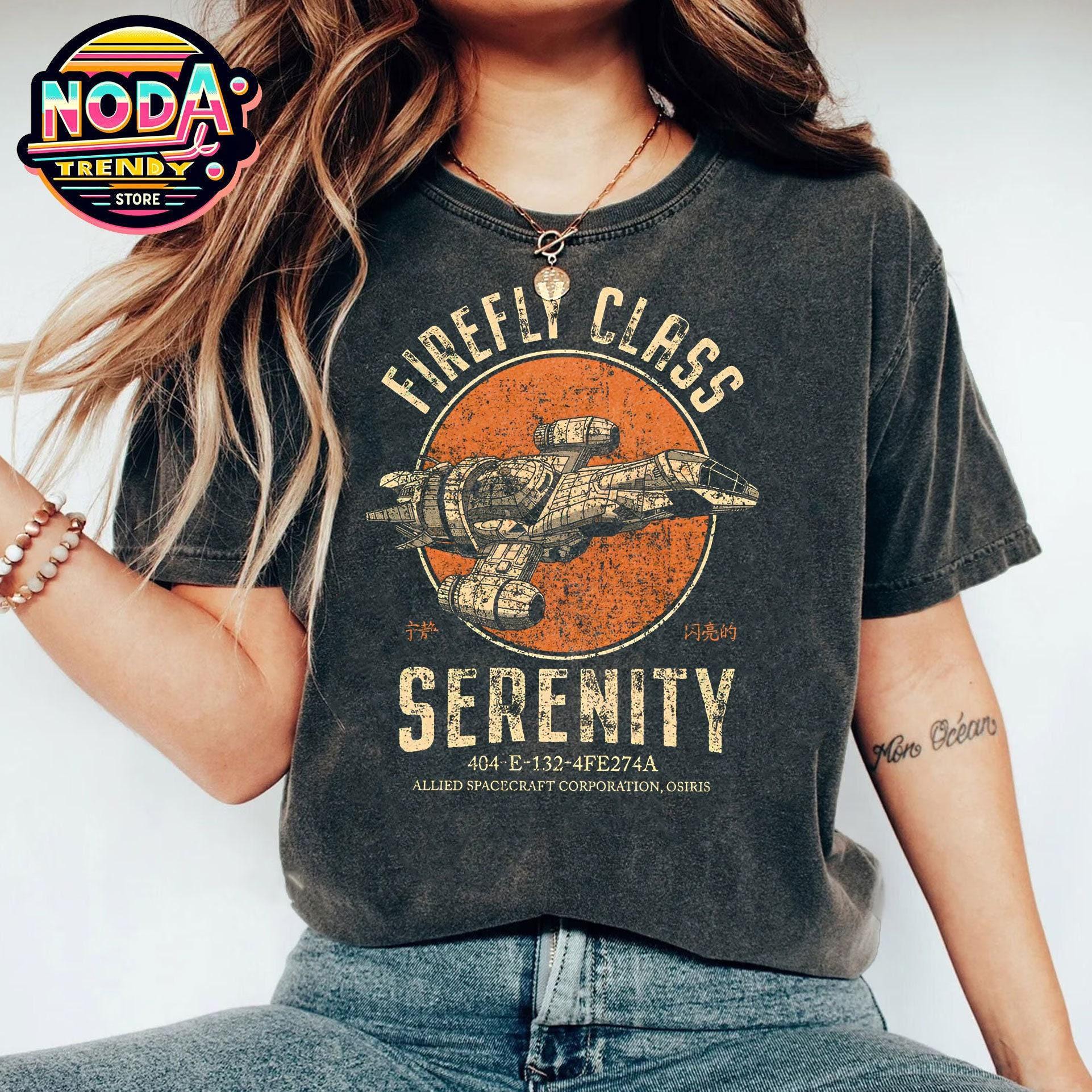 Tshirt Firefly Homme - Le vaisseau mythique Serenity Tshirt Firefly Homme - Le vaisseau mythique Serenity