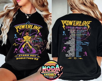 2-Sided Powerline Goofy Movie Shirt, Vintage Powerline Stand Out T-shirt, Goofy Powerline Max Goof, A Goofy Movie Shirt,Disney Vacation Tee