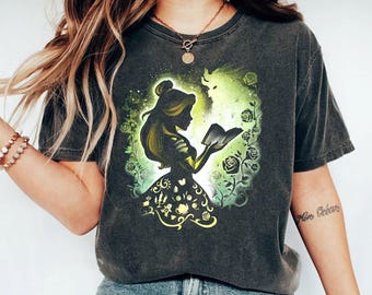 Retro Disney Belle Princess Portrait Shirt, Disney Beauty And The Beast T-shirt, Disney Princess Group, Magic Kingdom, Disneyland Vacation