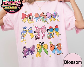 Chemise coquette Disney Mickey et ses amis, t-shirt Wdw Disneyland Magic Kingdom château, t-shirt Disney World, chemise assortie famille Disney