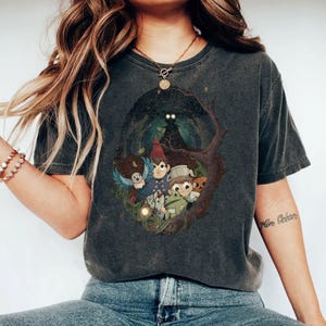 Vintage Over The Garden Wall Wirt And Greg Shirt, Pottsfield T-shirt, The Beast, Wirt And Greg , Wonderful Harvest , Halloween Pumpkin Tee