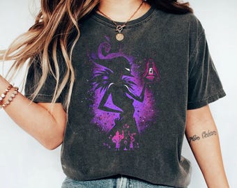 Retro Villains Yzma Disney Emperor'S New Groove Portrait Shirt, Yzma Llama Poison T-shirt, Magic Kingdom, Disney Halloween, Disneyland Trip