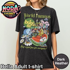 Vintage Disney A Bug'S Life A Bug's Land Shirt, Disneyland Fahrt T-Shirt, Heimlich Flik Hopper Prinzessin Atta Bug, Walt Disney World Shirt Bild 2