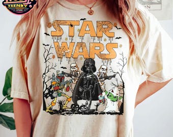 Retro Star Wars Halloween Shirt: Galaxy's Edge, Disneyland