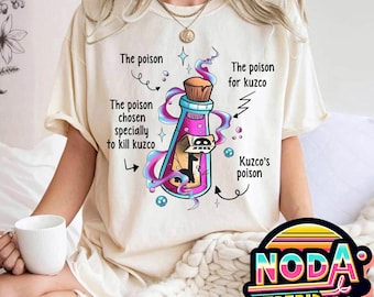 Vintage Lama Poison For Kuzco Comfort Colors Shirt, Disney Family Trip Matching, The Emperor's New Groove Disney-sweater, Magic Kingdom