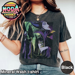 Vintage Disney Villains Maleficent Portrait Shirt, Sleeping Beauty Tshirt, Disney Halloween, Mickey&#39;S Not So Scary Halloween Party 2025 tees