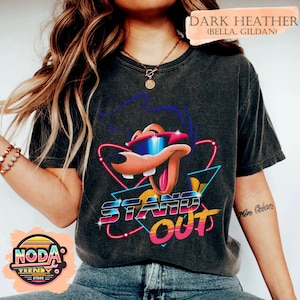 Retro Goofy Movie Shirt: Powerline Stand Out Tour 95 - Comfort Colors