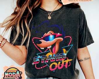 Camiseta retro de la película Goofy: Powerline Stand Out Tour 95 - Colores cómodos
