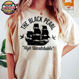 Camiseta de la Perla Negra de Piratas del Caribe: Noche Inalcanzable, camiseta de Disney Cruise Lines, WDW Magic Kingdom, vacaciones familiares en Disneyland