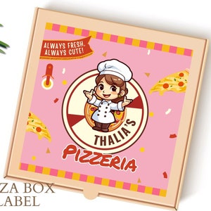 Birthday pizza box , bday Pizza Box Template, Pizza Box Customizable, friends gift , birthday Invitation, birthday 2024