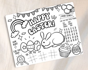Easter Coloring Sheet, Easter Easy Coloring Pages, Easter Printable coloring pages for kids toddlers preschoolers Happy Easter kids Coloring
