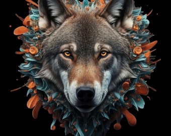 Wolf Png, wolf pack png file, Wolf head clipart, 19 Designs , wolf Bundle,  wolf Lover , wolf Clipart, Digital Download, commercial use
