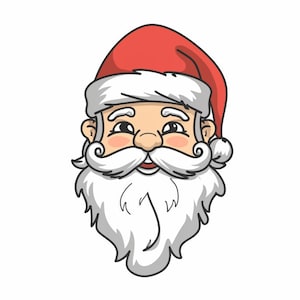 Santa svg, 50+ Designs, png,old school father christmas, Santa Face svg, Christmas svg, Santa Claus svg, Santa Head svg, Funny Santa svg