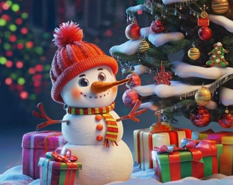 Cute Christmas Snowman PNG,Sublimation Design,Snowman Clip art, Christmas sign PNG,Merry Christmas png,Christmas Ornaments png,Snowman png,