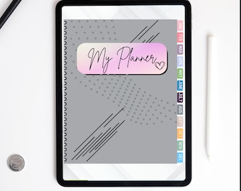 Digital Planner 2024 2025 2026 & Undated, Goodnotes Planner, Daily Planner, Weekly Planner, Notability Planner, iPad Planner, simple Planner