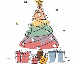Christmas Tree Bundle, Sublimation Design, Christmas Tree Clip art, Christmas PNG,Merry Christmas png,Christmas Ornaments png