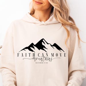 Faith Can Move Mountains png Christian png,Faith png,Jesus png,Bible Verse png,Minimal Christian png,Bundle of 3 designs png svg eps jpg dxf