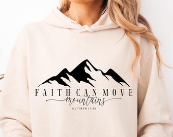 Faith Can Move Mountains png Christian png,Faith png,Jesus png,Bible Verse png,Minimal Christian png,Bundle of 3 designs png svg eps jpg dxf