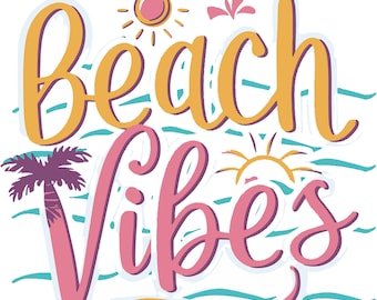 Beach Vibes Png, Summer Png, Retro Png, Vintage Summer Png, Leopard Smiley Face Png, sublimatie of afdrukbaar, sublimatie shirt design
