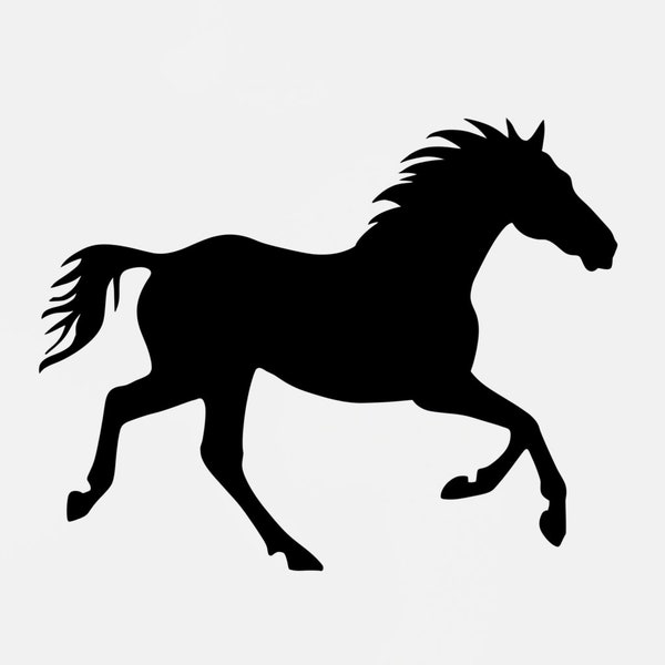 Horse Silhouette Png, SVG,Black and White Horse clipart,17 Designs,Horse Bundle, Horse Lover,Horse Clipart, Digital Download, commercial use