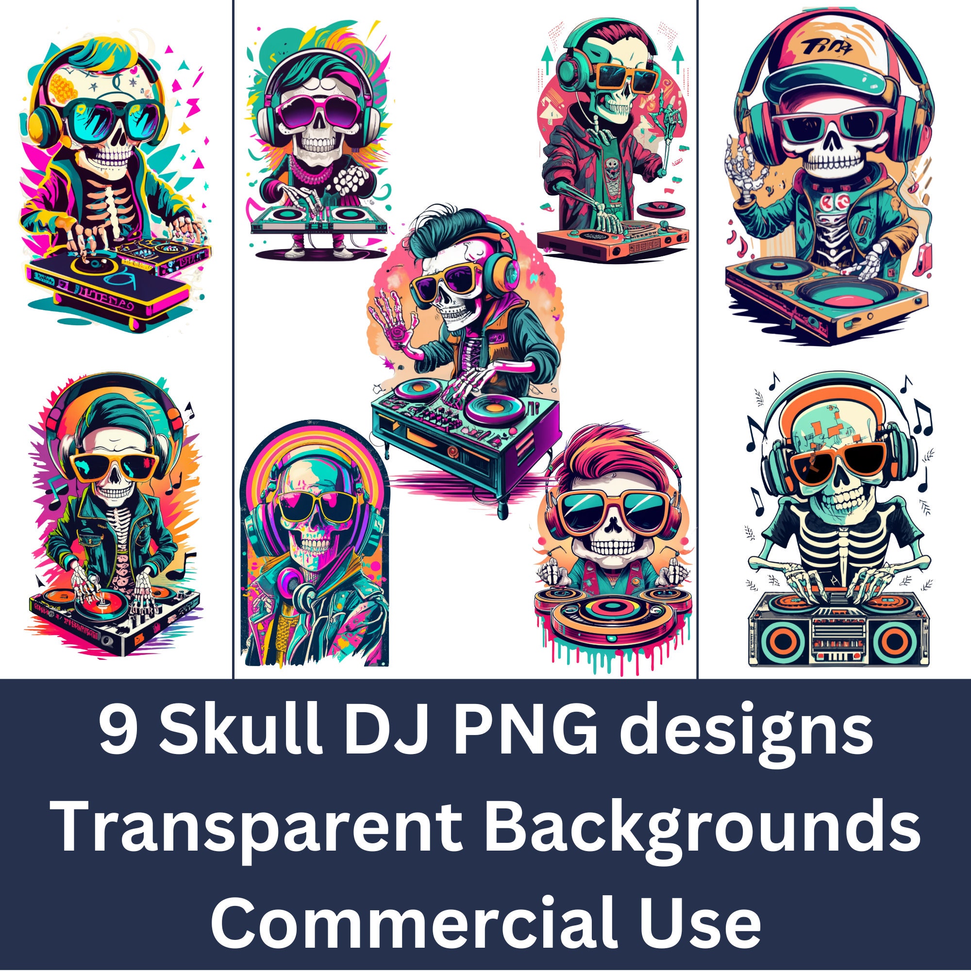 DJ Skullboy Fire Turntables PNG - Graffiti T-shirt, Sticker Digital ...