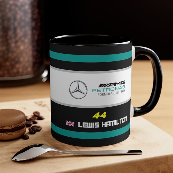 Lewis Hamilton Livery Mug - Mercedes Formula One - F1