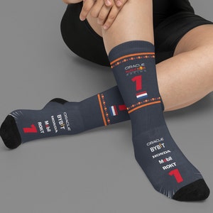 Calzini da corsa Max Verstappen Red Bull Formula Uno - F1