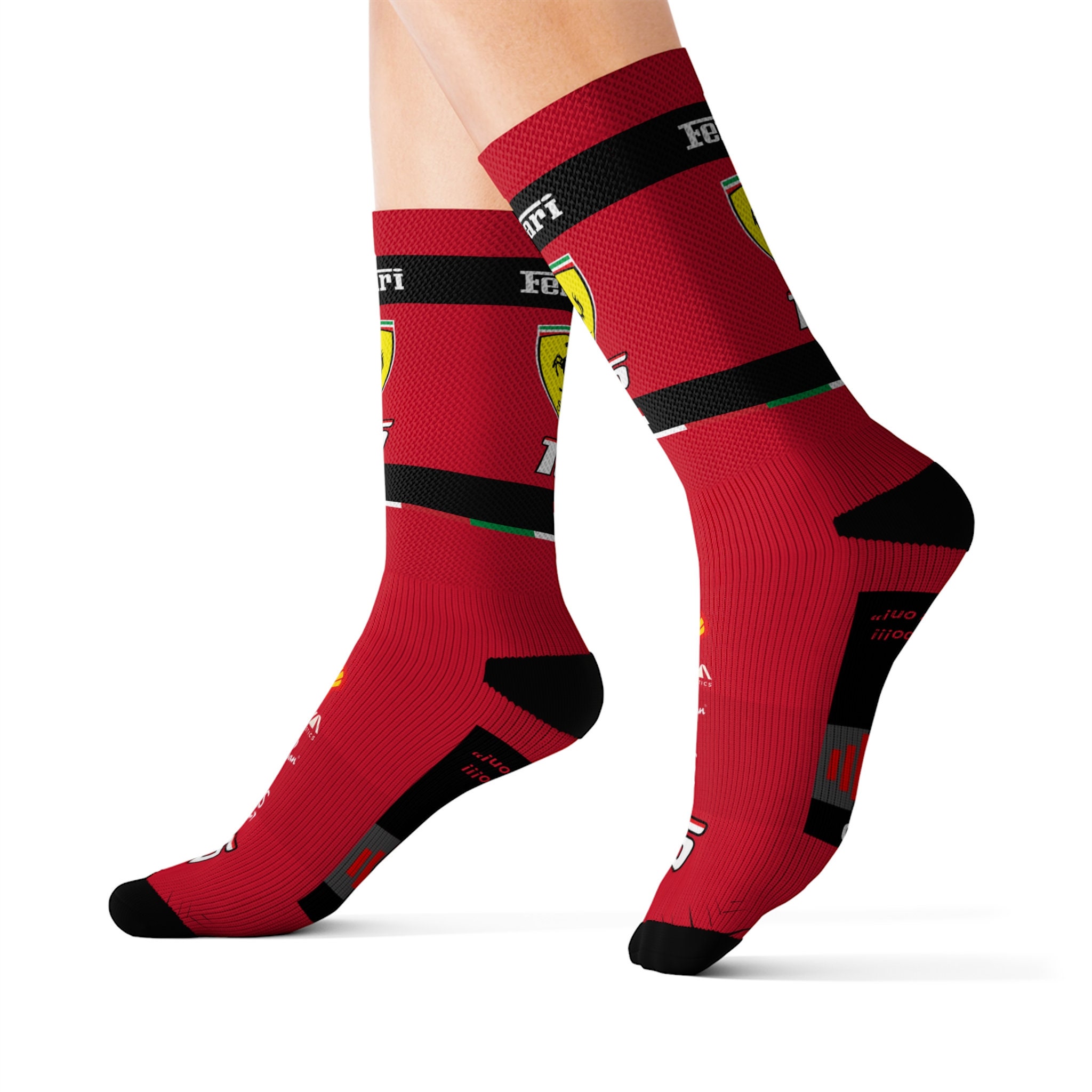 F1 Racing Socks Charles Leclerc Ferrari Formula One Racing Socks - F1 - Etsy