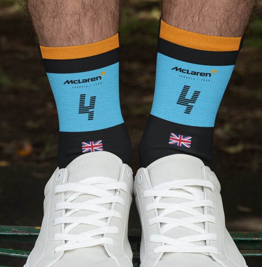 F1 Racing Socks Lando Norris Mclaren Formula One Racing Socks - F1 - Etsy