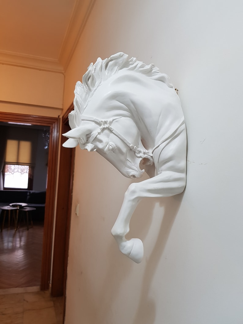 Large Horse Head Wall Decor Horse Wall Sculpture Horse Statue Etsy UK