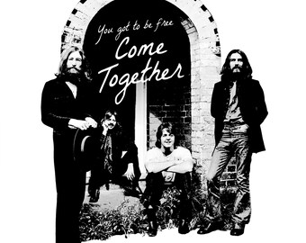 Beatles rare photo come together unique Beatles tshirt rare Beatles tshirt best tshirt for musician vintage Beatles design classic Beatles