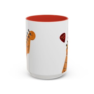 Vintage Stratocaster guitar coffee mug for hard to buy for man for blues musician collectible guitar mugs last minute gift for cool dad image 19