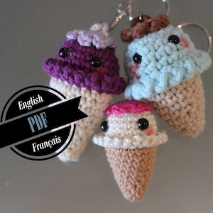 Amigurumi Ice Cream Cones: Crochet Pattern