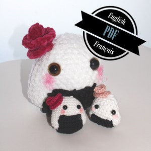 Amigurumi Sushi Onigiri: Crochet Pattern